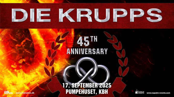 Die Krupps - Pumpehuset - 17. september 2025