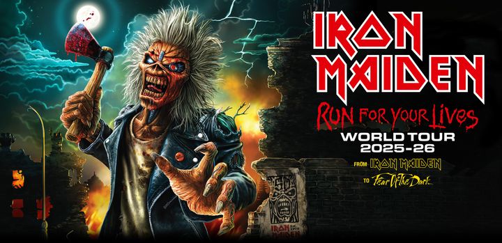 Artwork for Iron Maidens koncert turné