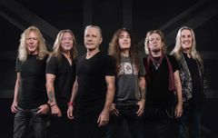Foto af rockbandet Iron Maiden