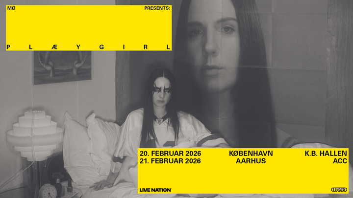 Artwork for MØs to danske koncerter i 2026