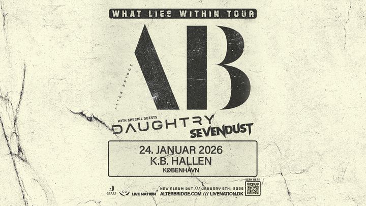 Alter Bridge - K.B. Hallen - 24. januar 2026