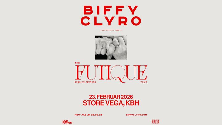 Biffy Clyro - Store VEGA - 23. februar 2026