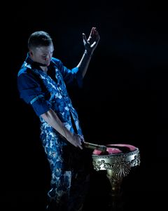 Foto af komiker Simon Talbot