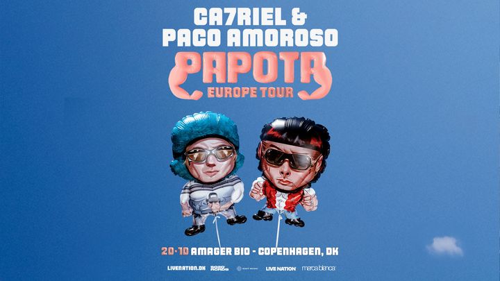 Ca7riel & Paco Amoroso - Amager Bio - 20. oktober 2025