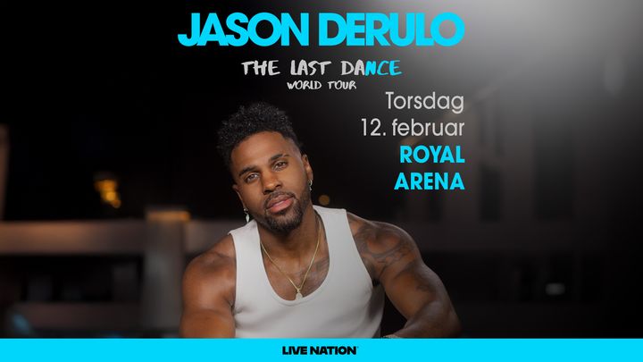 Artwork for koncert med Jason Derulo i Royal Arena 12. februar 2026