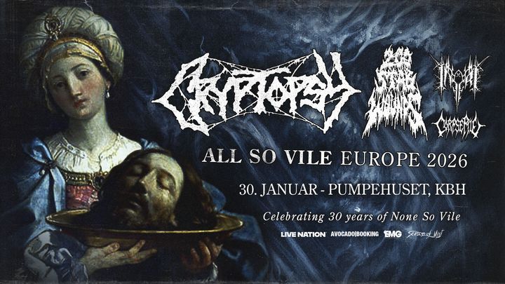 Cryptopsy - Pumpehuset - 30. januar 2026