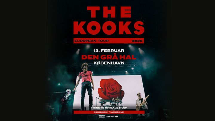 The Kooks - Den Grå Hal - 13. februar 2026