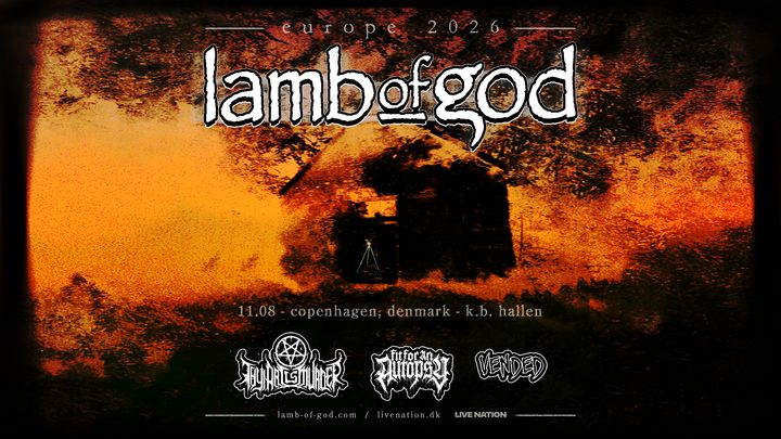 Lamb Of God - K.B. Hallen - 11. august 2026