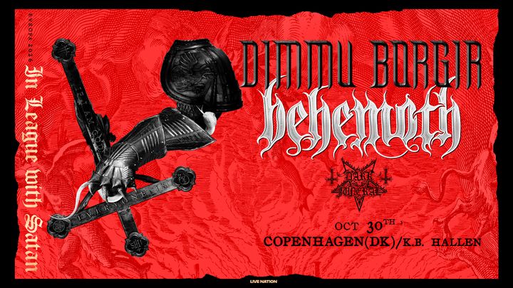 Dimmu Borgir & Behemoth - K.B. Hallen - 30. oktober 2026