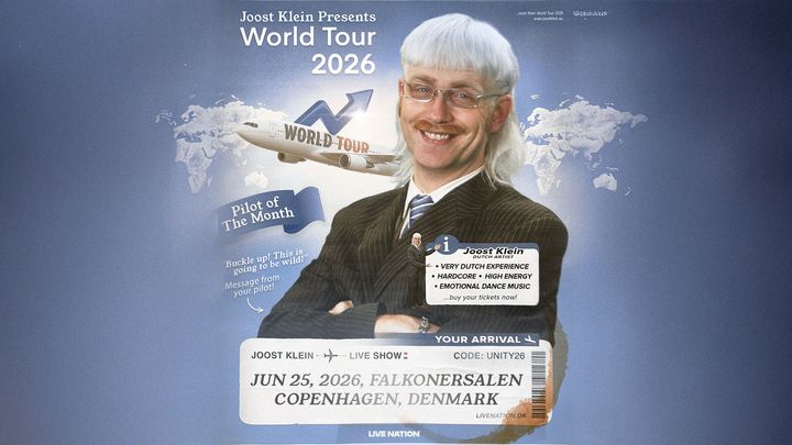 Artwork til Joost Klein