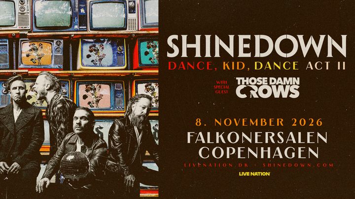 Shinedown - Falkonersalen - 8. november 2026
