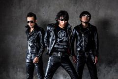 Pressefoto af Guitar Wolf