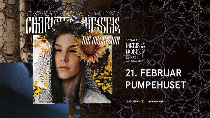 Artwork til Charlotte Wessels & The Obessions koncert 2027