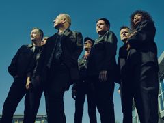 Foto af bandet Simple Minds