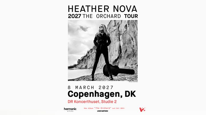 Artwork til koncerten med Heather Nova i 2027