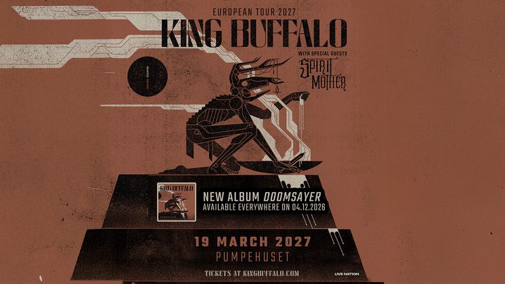 King Buffalo - Pumpehuset - 19. marts 2027