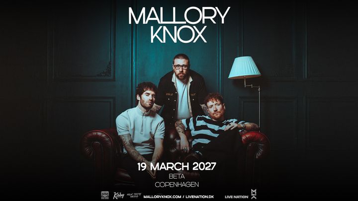Artwork til koncerten med Mallory Knox i 2027