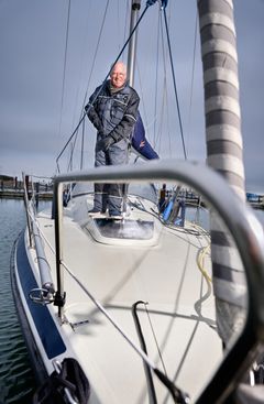 Klaus Bentzen glæder sig blandt andet til mere tid med børnebørnene, flere sejlture fra Bogense Marina og mere tid i MG Klubben.