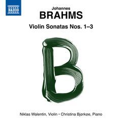 Brahms: Violin sonater 1-3 (album cover)