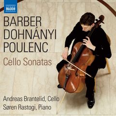 Album cover - Barber, Dohnányi & Poulenc: Cello Sonatas