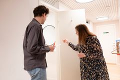 I Checkpoint tester brugerne sig selv for klamydia og gonorré i aflukkede testkabiner.