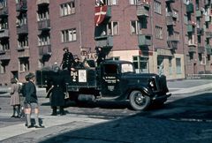 Modstandsfolk på Amager i befrielsesdagene - Foto Ejnar Svendsen