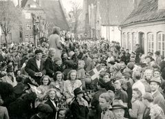 Befrielsesdagene i Tønder. Foto: Frihedsmuseet