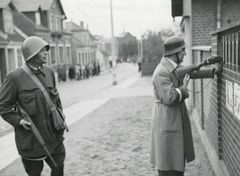 Modstandsfolk i Svendborg 5. maj 1945. Foto: Frihedsmuseet