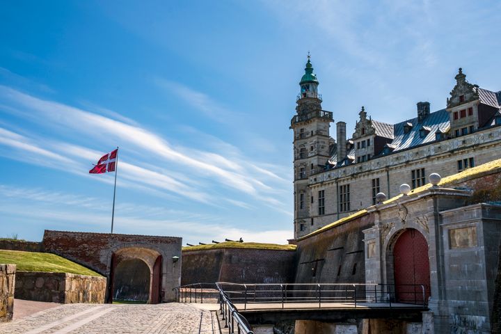Kronborg Slot i Helsingør.