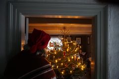 Nisse og juletræet fra Ellested
