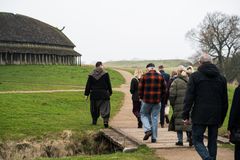 Rundvisning på Trelleborg