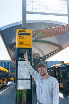 Viking ved stationen