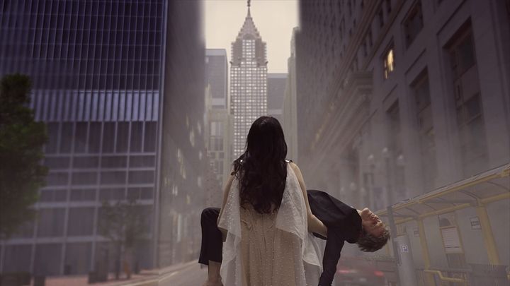 Marina Abramović og Willem Dafoe