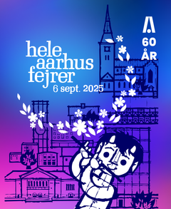 Illustration til 'Hele Aarhus Fejrer'