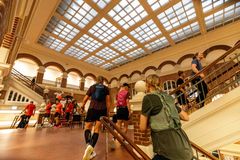 Sidste år gik turen gennem Læssøesgades Skole