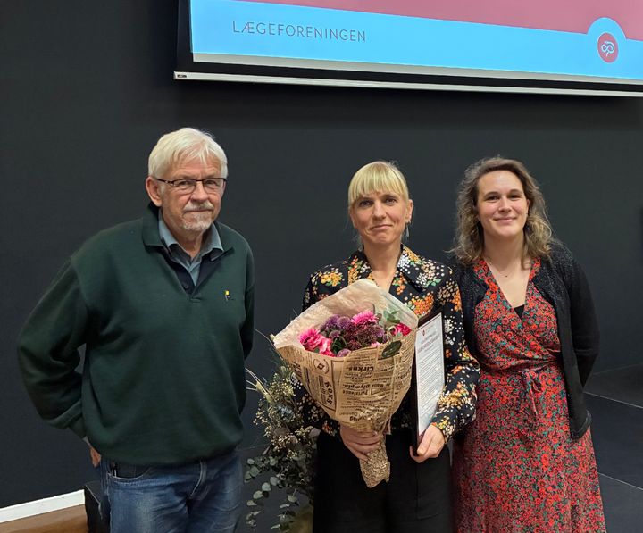 Johan Ludvig Reventlow, Julie Christine Gaardbo og Lillian Wedel Svendsen.