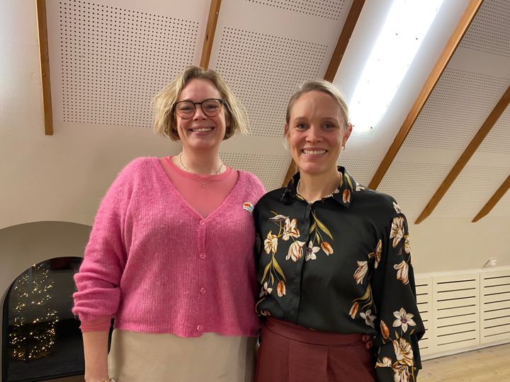 Josephine Duevang Rathenborg og Mette Juul Kristoffersen. Foto: Okje Anna Koudenburg Nielsen.
