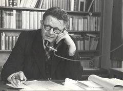 Arbejdersangbogens første redaktør Oluf Bertolt, 1950erne