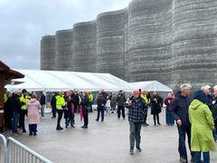 Flere hundrede mennesker kom til arrangementet på Fredericia Havn.