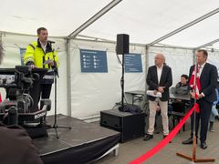 Rune D. Rasmussen, CEO i ADP, slutter dagens talerække af.
