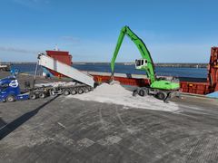 Håndtering af bulk på Hanstholm Havn