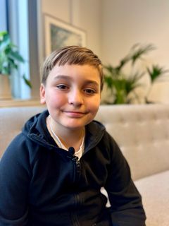 Emil Breum Andersen, 11 år, bror til Thor