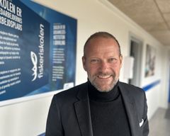 René Christensen ved Fiskeriskolen i Thyborøn.