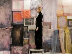 Nikoline Liv Andersen i Statens Værksteder. Foto: Luka Hesselberg