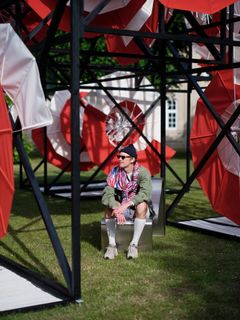 Henrik Vibskov,  The Umbrico Spiral. Foto: Mads Christensen, Nordic Agency