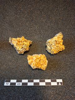 Guld fra Roșia Montană i Rumænien, Statens Naturhistoriske Museum