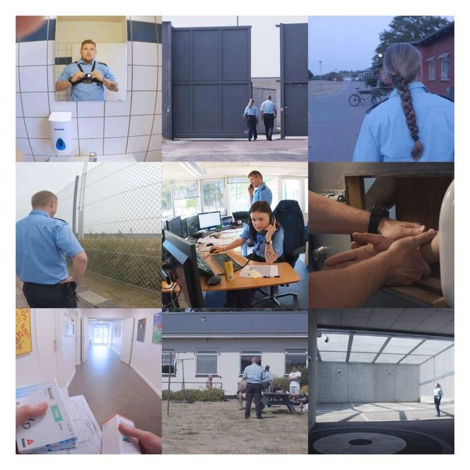 Kom med i fængsel – nye videoer viser, hvordan virkelighedens fængselsbetjent arbejder
