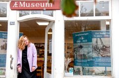 Johanne Marcussen Grøn, Tønder Kommunes kontaktperson for byudviklingsprojektet, glæder sig til at tage imod de første besøgende i Æ Museum.