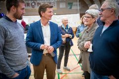 Gruppediskussion ved konference om fremtidens landskab i Tønder.