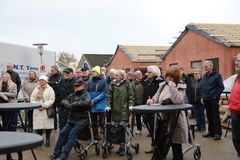 Stort fremmøde til rejsegildet for DVB Syds nye boliger på Toften.
